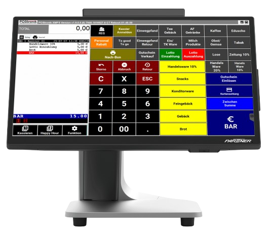 POSTRONIK Audrey Kassensystem – moderne POS-Lösung für Ihren Betrieb